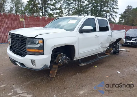 2018 Chevrolet Silverado 1500 2Lt из США, поврежденный, VIN 3GCUKREC5JG265934